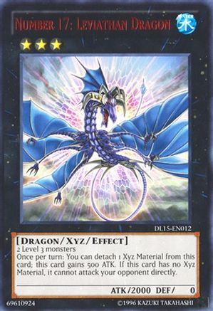 Number 17: Leviathan Dragon (Red) (DL15-EN012) - Duelist League Promo Unlimited - Premium Yugioh Single from Konami - Just $1.20! Shop now at Game Crave Tournament Store