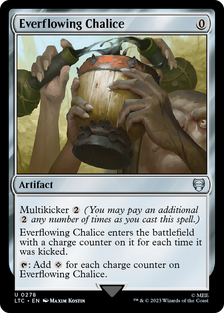 Everflowing Chalice (LTC-278) - Tales of Middle-earth Commander - Premium MTG Single from Wizards of the Coast - Just $0.09! Shop now at Game Crave Tournament Store