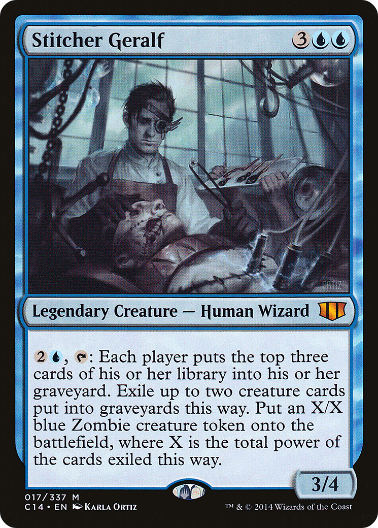 Stitcher Geralf (C14-017) - Commander 2014 - Premium MTG Single from Wizards of the Coast - Just $0.08! Shop now at Game Crave Tournament Store