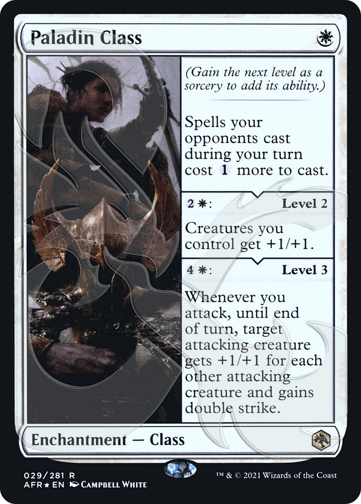 Paladin Class (PAFR-29A) - Adventures in the Forgotten Realms Promos Foil - Premium MTG Single from Wizards of the Coast - Just $5.17! Shop now at Game Crave Tournament Store