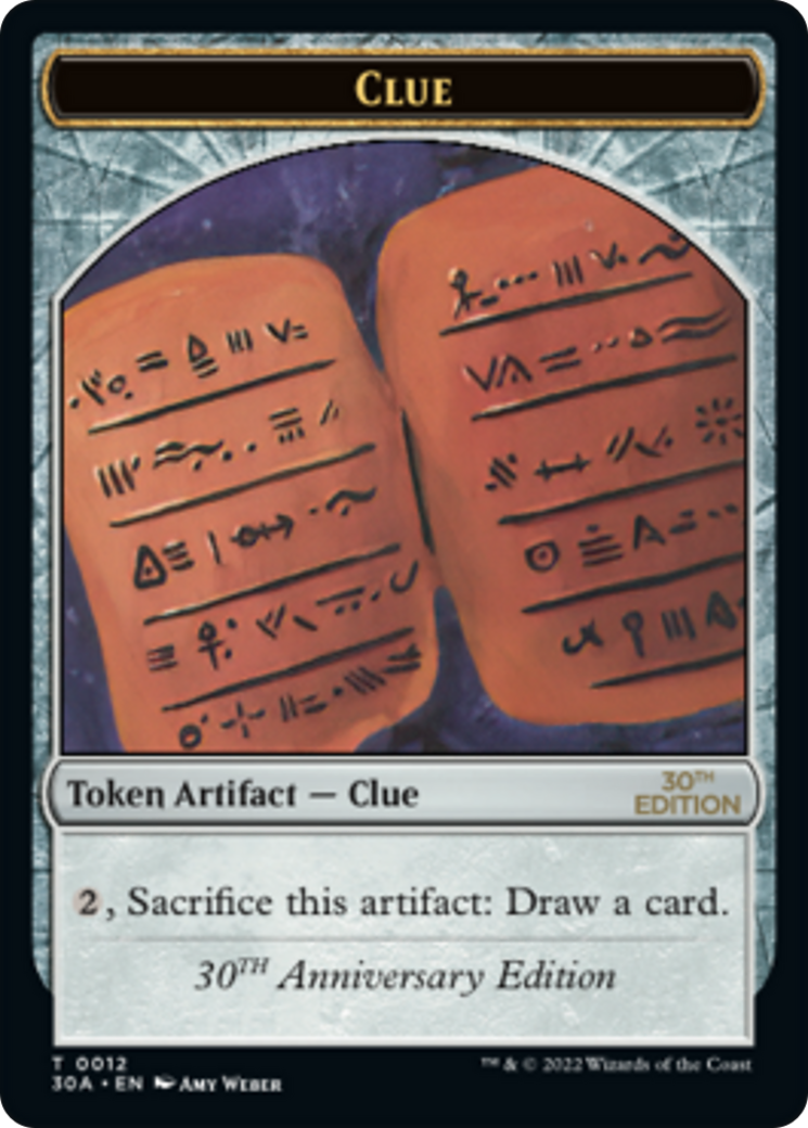 Clue (T30A-012) - 30th Anniversary Tokens - Premium MTG Single from Wizards of the Coast - Just $1.77! Shop now at Game Crave Tournament Store