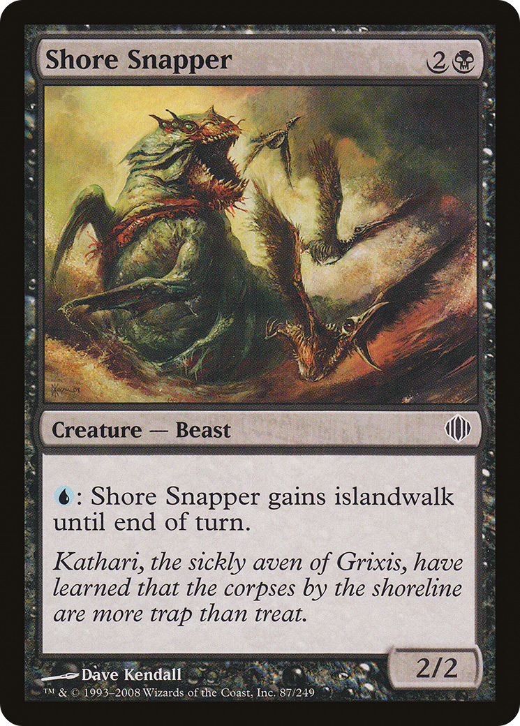Shore Snapper (ALA-087) - Shards of Alara - Premium MTG Single from Wizards of the Coast - Just $0.25! Shop now at Game Crave Tournament Store