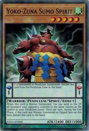 Yoko-Zuna Sumo Spirit (EXFO-EN000) - Extreme Force Unlimited - Premium Yugioh Single from Konami - Just $0.25! Shop now at Game Crave Tournament Store
