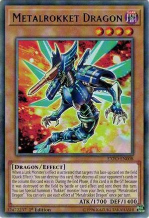 Metalrokket Dragon (EXFO-EN008) - Extreme Force 1st Edition - Premium Yugioh Single from Konami - Just $0.25! Shop now at Game Crave Tournament Store