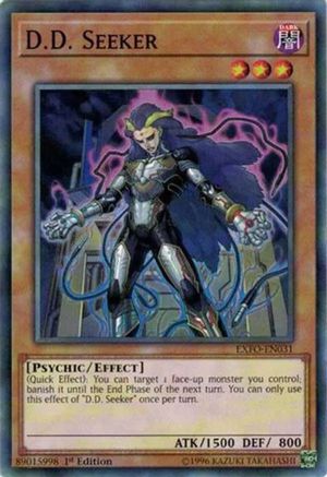 D.D. Seeker (EXFO-EN031) - Extreme Force 1st Edition - Premium Yugioh Single from Konami - Just $0.25! Shop now at Game Crave Tournament Store