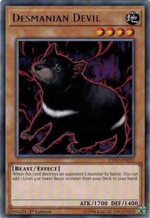 Desmanian Devil (EXFO-EN033) - Extreme Force Unlimited - Premium Yugioh Single from Konami - Just $0.25! Shop now at Game Crave Tournament Store