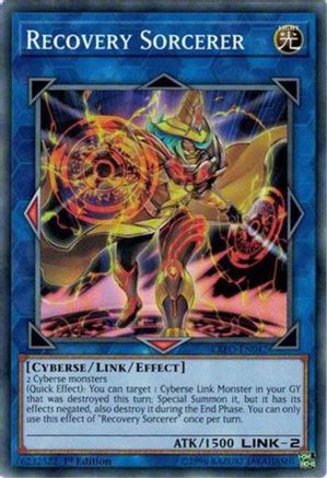 Recovery Sorcerer (EXFO-EN042) - Extreme Force 1st Edition - Premium Yugioh Single from Konami - Just $0.25! Shop now at Game Crave Tournament Store