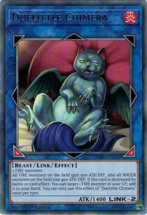 Duelittle Chimera (EXFO-EN050) - Extreme Force Unlimited - Premium Yugioh Single from Konami - Just $0.08! Shop now at Game Crave Tournament Store
