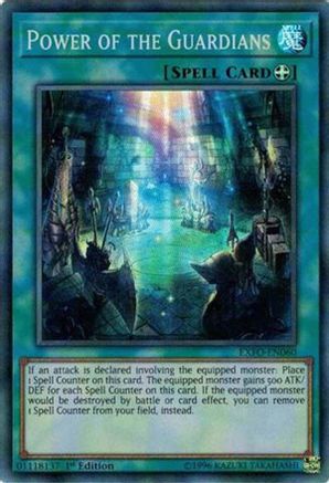 Power of the Guardians (EXFO-EN060) - Extreme Force 1st Edition - Premium Yugioh Single from Konami - Just $1.54! Shop now at Game Crave Tournament Store