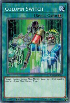 Column Switch (EXFO-EN064) - Extreme Force Unlimited - Premium Yugioh Single from Konami - Just $0.25! Shop now at Game Crave Tournament Store