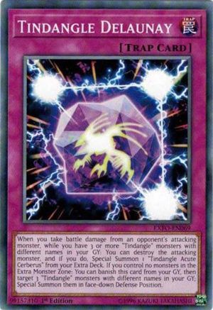 Tindangle Delaunay (EXFO-EN069) - Extreme Force Unlimited - Premium Yugioh Single from Konami - Just $0.13! Shop now at Game Crave Tournament Store