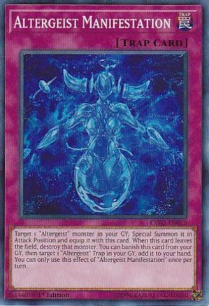 Altergeist Manifestation (EXFO-EN070) - Extreme Force 1st Edition - Premium Yugioh Single from Konami - Just $0.25! Shop now at Game Crave Tournament Store