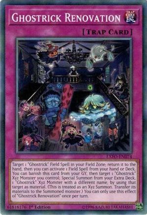 Ghostrick Renovation (EXFO-EN074) - Extreme Force Unlimited - Premium Yugioh Single from Konami - Just $0.62! Shop now at Game Crave Tournament Store