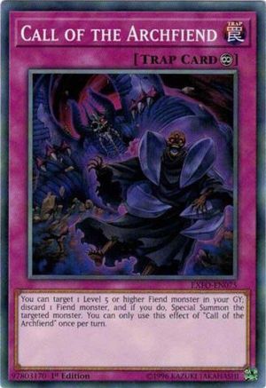Call of the Archfiend (EXFO-EN075) - Extreme Force 1st Edition - Premium Yugioh Single from Konami - Just $0.25! Shop now at Game Crave Tournament Store