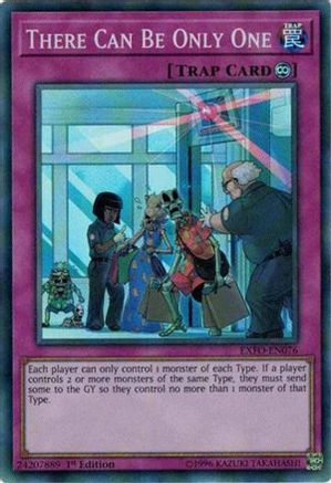 There Can Be Only One (EXFO-EN076) - Extreme Force Unlimited - Premium Yugioh Single from Konami - Just $0.34! Shop now at Game Crave Tournament Store
