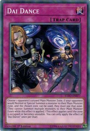 Dai Dance (EXFO-EN077) - Extreme Force 1st Edition - Premium Yugioh Single from Konami - Just $0.25! Shop now at Game Crave Tournament Store