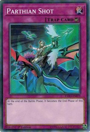 Parthian Shot (EXFO-EN079) - Extreme Force 1st Edition - Premium Yugioh Single from Konami - Just $0.25! Shop now at Game Crave Tournament Store