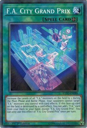 F.A. City Grand Prix (EXFO-EN088) - Extreme Force Unlimited - Premium Yugioh Single from Konami - Just $0.25! Shop now at Game Crave Tournament Store