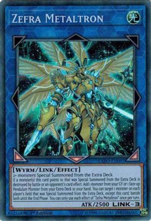 Zefra Metaltron (EXFO-EN097) - Extreme Force Unlimited - Premium Yugioh Single from Konami - Just $0.25! Shop now at Game Crave Tournament Store