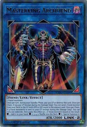 Masterking Archfiend (EXFO-EN090) - Extreme Force Unlimited - Premium Yugioh Single from Konami - Just $0.36! Shop now at Game Crave Tournament Store