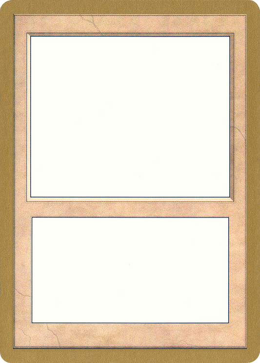 Blank Card (WC99-00B) - World Championship Decks 1999 - Premium MTG Single from Wizards of the Coast - Just $0! Shop now at Game Crave Tournament Store