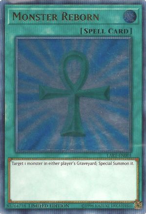 Monster Reborn (LART-EN001) - The Lost Art Promotion Limited - Premium Yugioh Single from Konami - Just $10.46! Shop now at Game Crave Tournament Store
