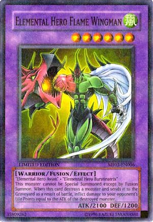 Elemental HERO Flame Wingman (MF03-EN006) - Mattel Action Figure Promos: Series 3 Limited - Premium Yugioh Single from Konami - Just $279.99! Shop now at Game Crave Tournament Store