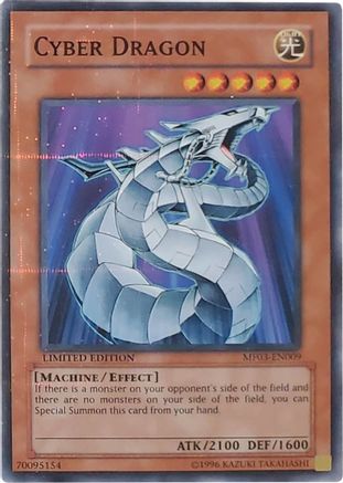 Cyber Dragon (MF03-EN009) - Mattel Action Figure Promos: Series 3 - Premium Yugioh Single from Konami - Just $0! Shop now at Game Crave Tournament Store