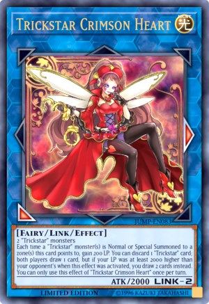Trickstar Crimson Heart (JUMP-EN083) - Shonen Jump Magazine Promos Limited - Premium Yugioh Single from Konami - Just $4.79! Shop now at Game Crave Tournament Store