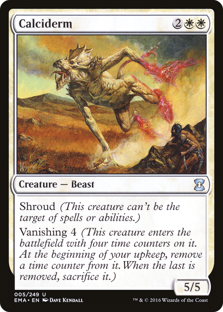 Calciderm (EMA-005) - Eternal Masters Foil - Premium MTG Single from Wizards of the Coast - Just $0.08! Shop now at Game Crave Tournament Store