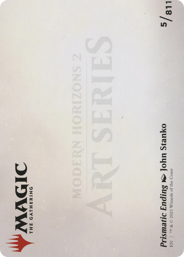 Prismatic Ending // Prismatic Ending (AMH2-005) - Modern Horizons 2 Art Series (Borderless) Foil - Premium MTG Single from Wizards of the Coast - Just $0! Shop now at Game Crave Tournament Store