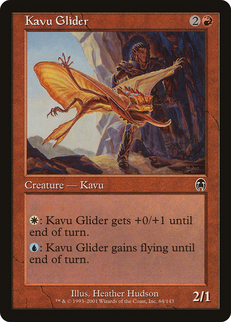 Kavu Glider (APC-064) - Apocalypse - Premium MTG Single from Wizards of the Coast - Just $0.25! Shop now at Game Crave Tournament Store