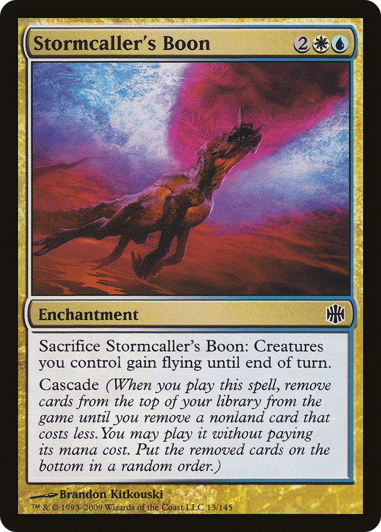 Stormcaller's Boon (ARB-013) - Alara Reborn - Premium MTG Single from Wizards of the Coast - Just $0.25! Shop now at Game Crave Tournament Store