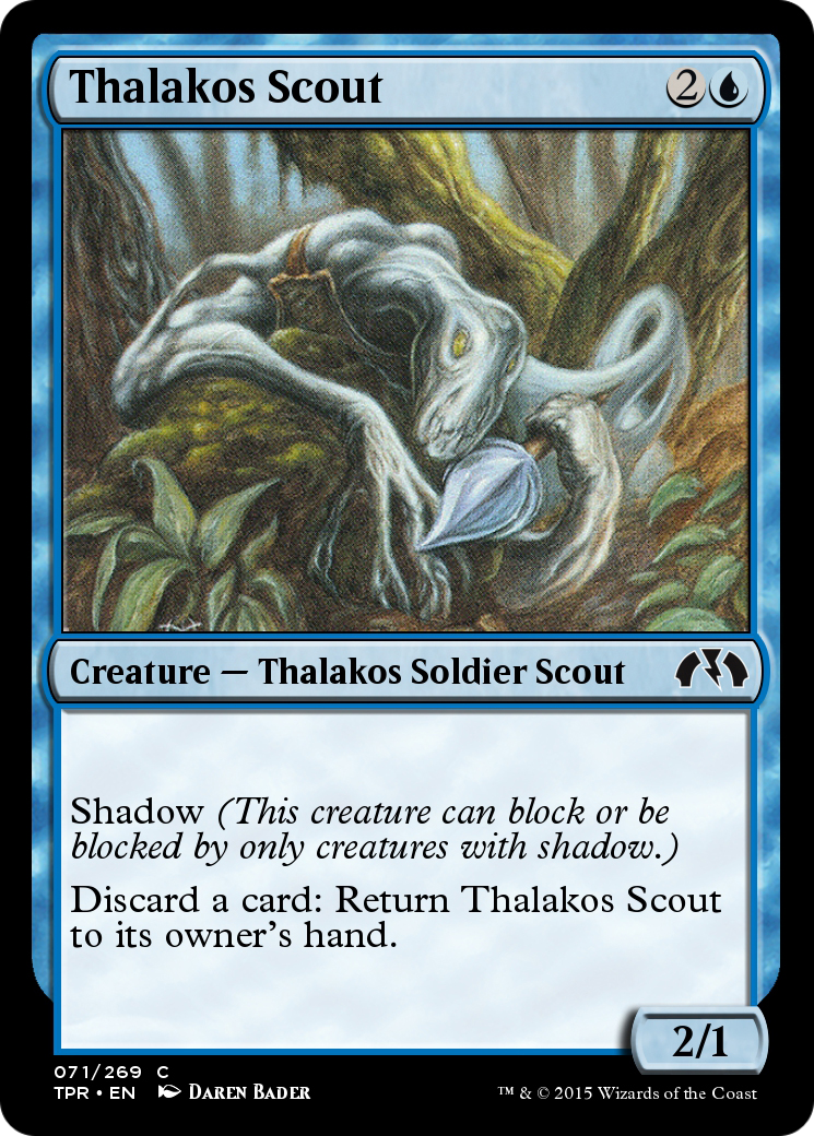 Thalakos Scout (TPR-071) - Tempest Remastered - Premium MTG Single from Wizards of the Coast - Just $0! Shop now at Game Crave Tournament Store