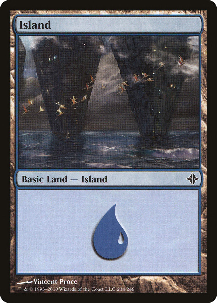 Island (ROE-234) - Rise of the Eldrazi Foil - Premium MTG Single from Wizards of the Coast - Just $0.79! Shop now at Game Crave Tournament Store