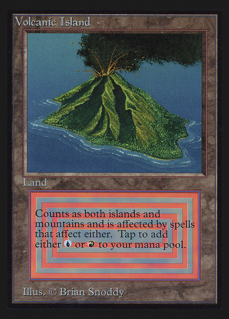Volcanic Island (CEI-287) - Intl. Collectors' Edition - Premium MTG Single from Wizards of the Coast - Just $79.02! Shop now at Game Crave Tournament Store