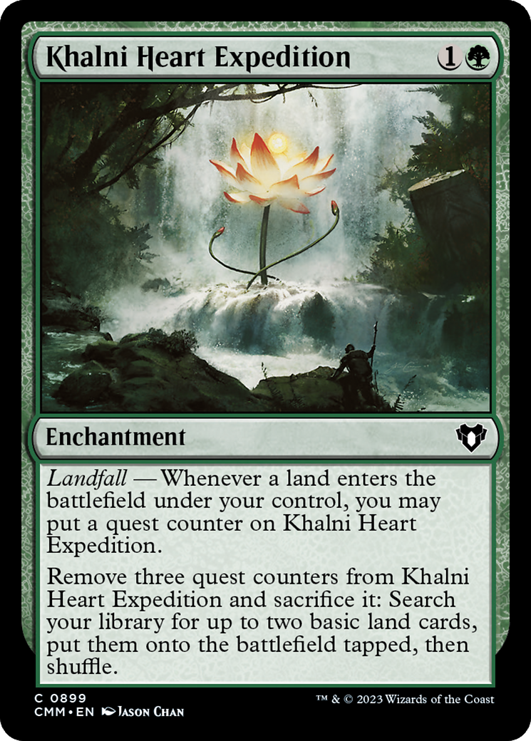 Khalni Heart Expedition (CMM-899) - Commander Masters - Premium MTG Single from Wizards of the Coast - Just $0.08! Shop now at Game Crave Tournament Store
