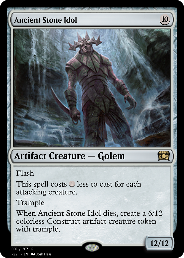 Ancient Stone Idol (PZ2-70755) - Treasure Chest - Premium MTG Single from Wizards of the Coast - Just $0! Shop now at Game Crave Tournament Store