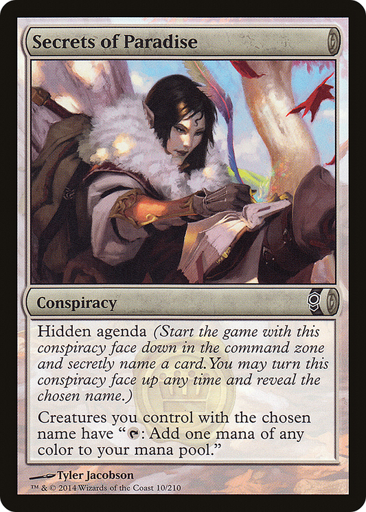 Secrets of Paradise (CNS-010) - Conspiracy - Premium MTG Single from Wizards of the Coast - Just $0.08! Shop now at Game Crave Tournament Store
