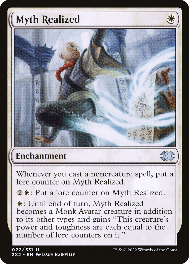 Myth Realized (2X2-022) - Double Masters 2022 - Premium MTG Single from Wizards of the Coast - Just $0.08! Shop now at Game Crave Tournament Store