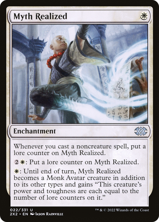 Myth Realized (2X2-022) - Double Masters 2022 - Premium MTG Single from Wizards of the Coast - Just $0.08! Shop now at Game Crave Tournament Store