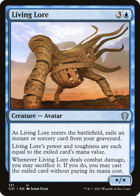 Living Lore (C21-121) - Commander 2021 - Premium MTG Single from Wizards of the Coast - Just $0.08! Shop now at Game Crave Tournament Store