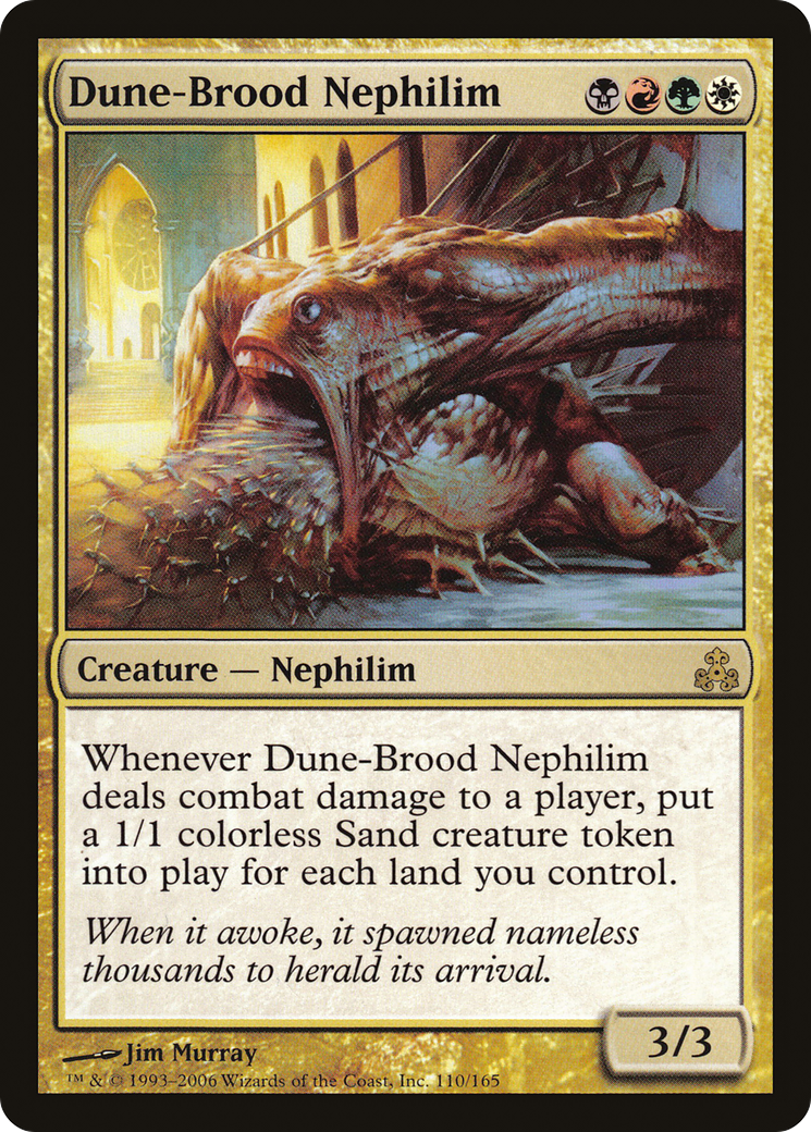 Dune-Brood Nephilim (GPT-110) - Guildpact - Premium MTG Single from Wizards of the Coast - Just $0.25! Shop now at Game Crave Tournament Store