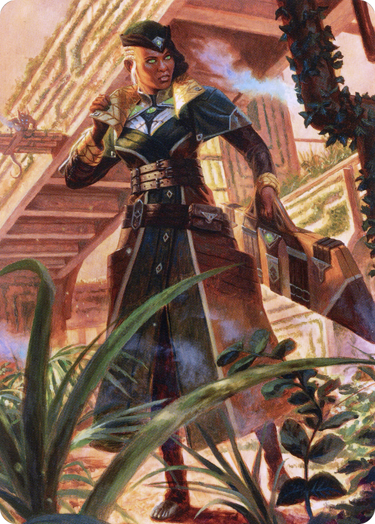 Vivien on the Hunt // Vivien on the Hunt (ASNC-022) - New Capenna Art Series (Borderless) Foil - Premium MTG Single from Wizards of the Coast - Just $0! Shop now at Game Crave Tournament Store