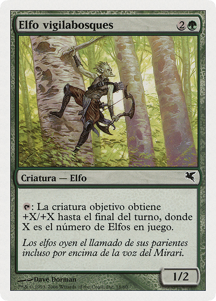 Timberwatch Elf (PSAL-B18) - Salvat 2005 - Premium MTG Single from Wizards of the Coast - Just $0! Shop now at Game Crave Tournament Store