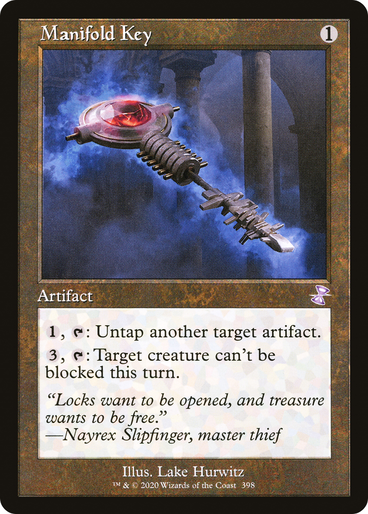 Manifold Key (TSR-398) - Time Spiral Remastered Foil - Premium MTG Single from Wizards of the Coast - Just $68.95! Shop now at Game Crave Tournament Store