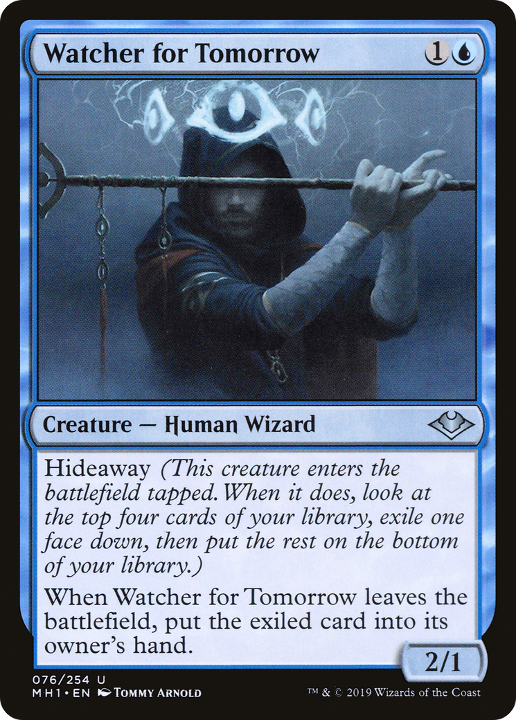 Watcher for Tomorrow (MH1-076) - Modern Horizons Foil - Premium MTG Single from Wizards of the Coast - Just $1.24! Shop now at Game Crave Tournament Store