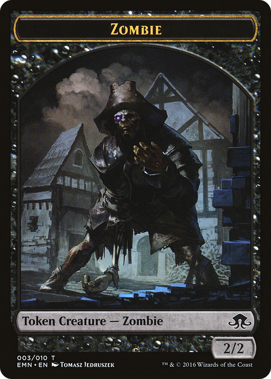 Zombie (TEMN-003) - Eldritch Moon Tokens - Premium MTG Single from Wizards of the Coast - Just $0.25! Shop now at Game Crave Tournament Store