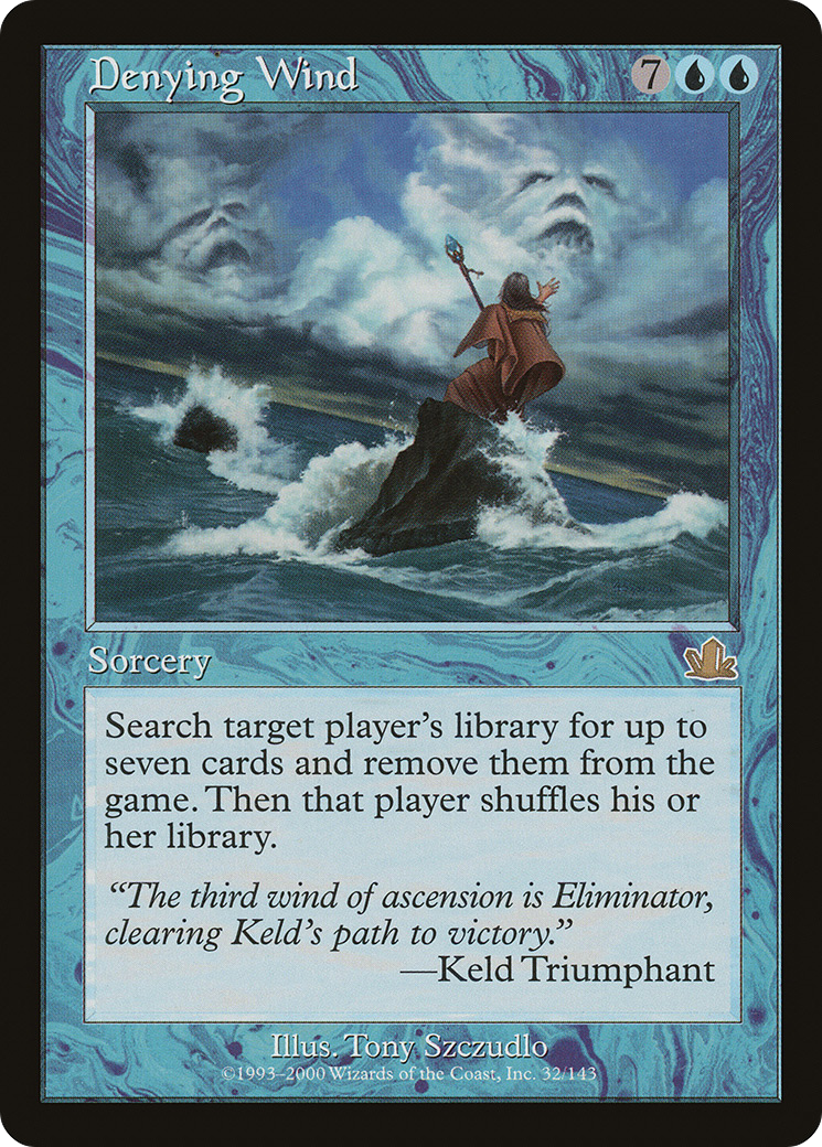 Denying Wind (PCY-032) - Prophecy - Premium MTG Single from Wizards of the Coast - Just $0.13! Shop now at Game Crave Tournament Store