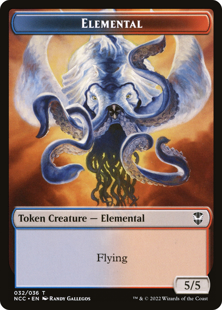Elemental (TNCC-032) - New Capenna Commander Tokens Foil - Premium MTG Single from Wizards of the Coast - Just $0! Shop now at Game Crave Tournament Store